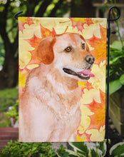 Load image into Gallery viewer, Labrador Retriever Fall Garden Flag - Outdoor Decorative Yard Flag BB9975GF