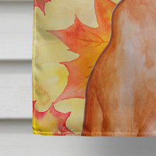 Load image into Gallery viewer, Pharaoh Hound Fall Flag Canvas House Size BB9976CHF