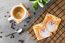 Load image into Gallery viewer, Pomeranian #2 Fall Foam Coaster  BB9977FC