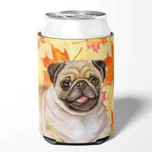 Load image into Gallery viewer, Fawn Pug Fall Can or Bottle Hugger BB9979CC