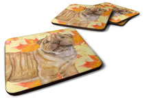 Load image into Gallery viewer, Shar Pei Puppy Fall Foam Coaster  BB9980FC