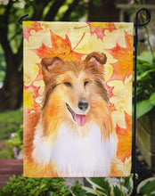 Load image into Gallery viewer, Sheltie Fall Garden Flag - Outdoor Decorative Yard Flag BB9981GF