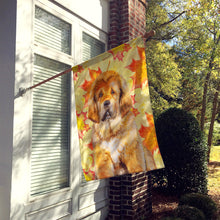 Load image into Gallery viewer, Tibetan Mastiff Fall Flag Canvas House Size BB9982CHF