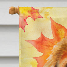 Load image into Gallery viewer, Tibetan Mastiff Fall Flag Canvas House Size BB9982CHF