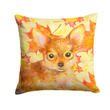 Load image into Gallery viewer, Toy Terrier Fall Throw Pillow - 14x14 Decorative Pillow – Art for Your Home &amp; Patio BB9983PW1414
