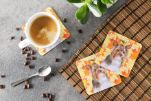 Load image into Gallery viewer, Yorkshire Terrier #2 Fall Coasters - Set of 4 Lightweight Foam, Absorbent Drink Coasters