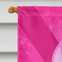 Load image into Gallery viewer, Breast Cancer Battle Flag  Flag Canvas House Size