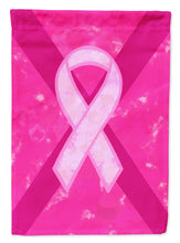 Load image into Gallery viewer, Breast Cancer Battle Flag  Garden Flag – Inspirational Outdoor Support Decor