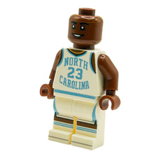 Load image into Gallery viewer, MJ #23 UNC Basketball Player Minifig