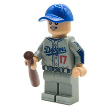Load image into Gallery viewer, #17 Ohtani LA Baseball Player Minifig (Grey Uniform)