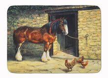 Load image into Gallery viewer, Horse and Chickens by Daphne Baxter Machine Washable Memory Foam Mat BDBA0087RUG