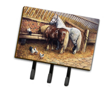 Load image into Gallery viewer, Horses Eating with the Chickens Leash or Key Holder BDBA0135TH68