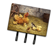 Load image into Gallery viewer, Chicken Hen and Her Chicks Leash or Key Holder BDBA0176TH68