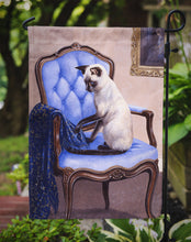 Load image into Gallery viewer, On The Chair Siamese cat Garden Flag – Decorative Outdoor Yard Flag BDBA0273GF