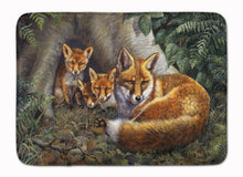 Load image into Gallery viewer, A Family of Foxes at Home Machine Washable Memory Foam Mat BDBA0283RUG