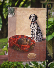 Load image into Gallery viewer, Dalmatian Somebody is in my bed Garden Flag – Decorative Outdoor Yard Flag BDBA0305GF