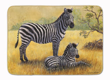 Load image into Gallery viewer, Zebras by Daphne Baxter Machine Washable Memory Foam Mat BDBA0308RUG