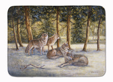 Load image into Gallery viewer, Wolves by Daphne Baxter Machine Washable Memory Foam Mat BDBA0371RUG