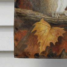 Load image into Gallery viewer, Autumn Grey Squirrel by Daphne Baxter Flag Canvas House Size BDBA0388CHF