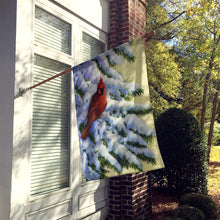 Load image into Gallery viewer, Red Cardinal by Daphne Baxter Flag Canvas House Size BDBA0415CHF