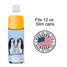 Load image into Gallery viewer, Penguin Family by Daphne Baxter Slim Can Hugger – Fun &amp; Functional Drink Coolers BDBA0427MUK