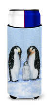 Load image into Gallery viewer, Penguin Family by Daphne Baxter Slim Can Hugger – Fun &amp; Functional Drink Coolers BDBA0427MUK