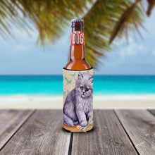 Load image into Gallery viewer, Grey Cat by Daphne Baxter Slim Can Hugger – Fun &amp; Functional Drink Coolers BDBA254AMUK