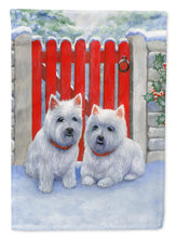 Load image into Gallery viewer, Red Gate Westies Garden Flag – Decorative Outdoor Yard Flag BDBA447CGF