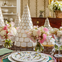 Load image into Gallery viewer, Capiz trees, set of three, white