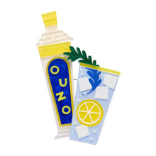 Load image into Gallery viewer, Opa! Ouzo Brooch by Erstwilder
