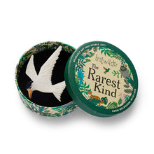 Load image into Gallery viewer, New Zealand Fairy Tern Brooch by Erstwilder