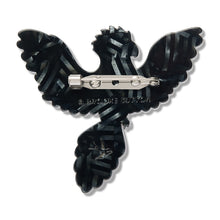 Load image into Gallery viewer, Kurri Kurri Marrpu (Red-Tailed Black Cockatoo) Brooch by Erstwilder