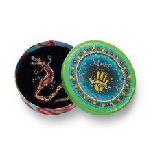 Load image into Gallery viewer, Yurtu Yurtu (Crocodile) Brooch by Erstwilder
