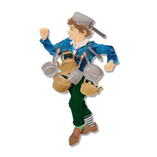 Load image into Gallery viewer, Saucepan Man Brooch by Erstwilder