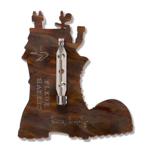 Load image into Gallery viewer, Shoe House Brooch by Erstwilder