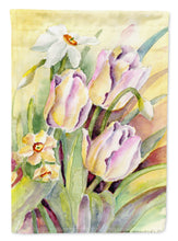 Load image into Gallery viewer, Tulips and Narcisuss Flag Canvas House Size BMBO0425CHF