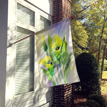Load image into Gallery viewer, Lillies by Maureen Bonfield Flag Canvas House Size BMBO0622CHF
