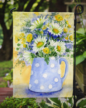 Load image into Gallery viewer, Blue and Yellow Flowers by Maureen Bonfield Garden Flag – Decorative Outdoor Yard Flag BMBO0730GF