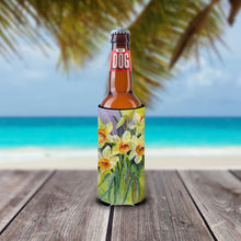 Load image into Gallery viewer, Daffodils by Maureen Bonfield Slim Can Hugger – Fun &amp; Functional Drink Coolers BMBO0880MUK