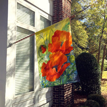 Load image into Gallery viewer, Poppies by Maureen Bonfield Flag Canvas House Size BMBO0946CHF
