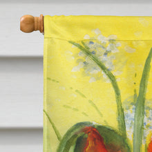 Load image into Gallery viewer, Poppies by Maureen Bonfield Flag Canvas House Size BMBO0946CHF