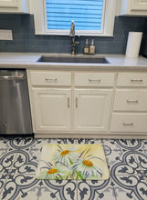Load image into Gallery viewer, Daisies by Maureen Bonfield Machine Washable Memory Foam Mat BMBO1108RUG