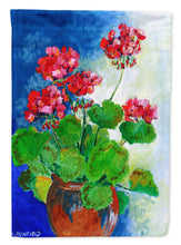 Load image into Gallery viewer, Geraniums by Maureen Bonfield Flag Canvas House Size BMBO1118CHF
