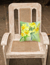 Load image into Gallery viewer, Daffodils by Maureen Bonfield Canvas Decorative Pillow BMBO970APW1414