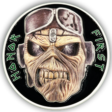 Load image into Gallery viewer, EL9-003A CBP Border Patrol Agent Honor First Zombie Challenge Coin BORTAC thin green line