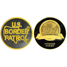 Load image into Gallery viewer, EL0-005 100th Anniversary Centennial Border BPA Patrol Agent Challenge Coin