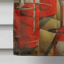 Load image into Gallery viewer, Red Wine Bottles and Glasses Flag Canvas House Size BTBU0174CHF