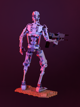 Load image into Gallery viewer, Terminator T-800 Custom MOC