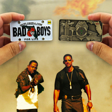Load image into Gallery viewer, CL7-13 Bad Boys City of Miami Police Department inspired Challenge Coin Florida License Plate Will Smith Martin Lawrence
