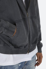 Load image into Gallery viewer, Basic Zip Up Hoodie - Vintage Black